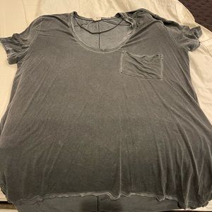 Free people oversized tee Sz Med